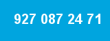 927 087 24 71 927 087 24 71